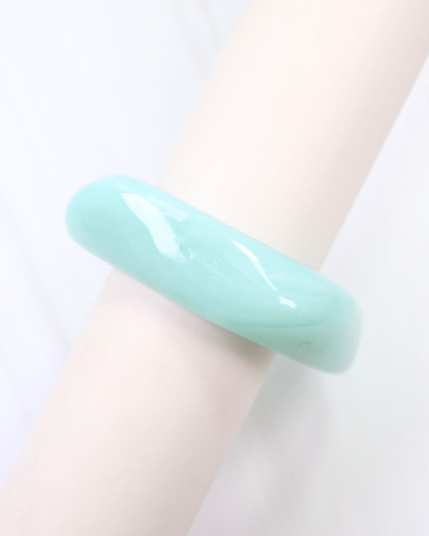 Chelsea Geometric Bangle Bracelet Aqua