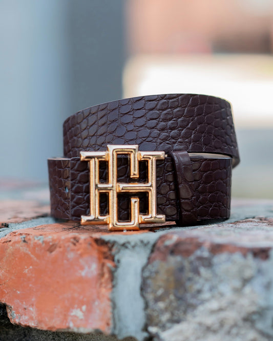 Bridgette Belt Chocolate EC