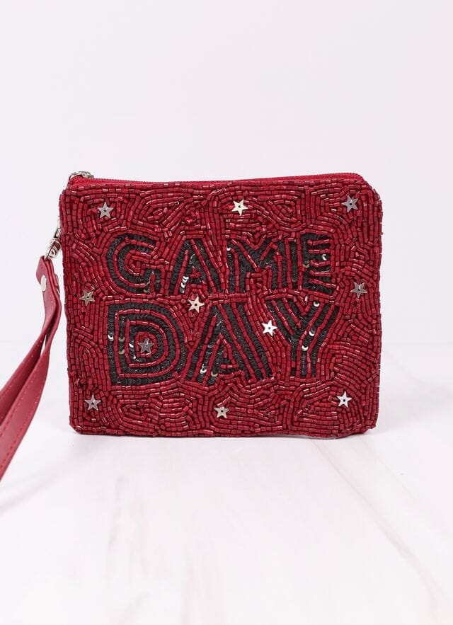 Game Day Star Wristlet GARNET BLACK - Caroline Hill