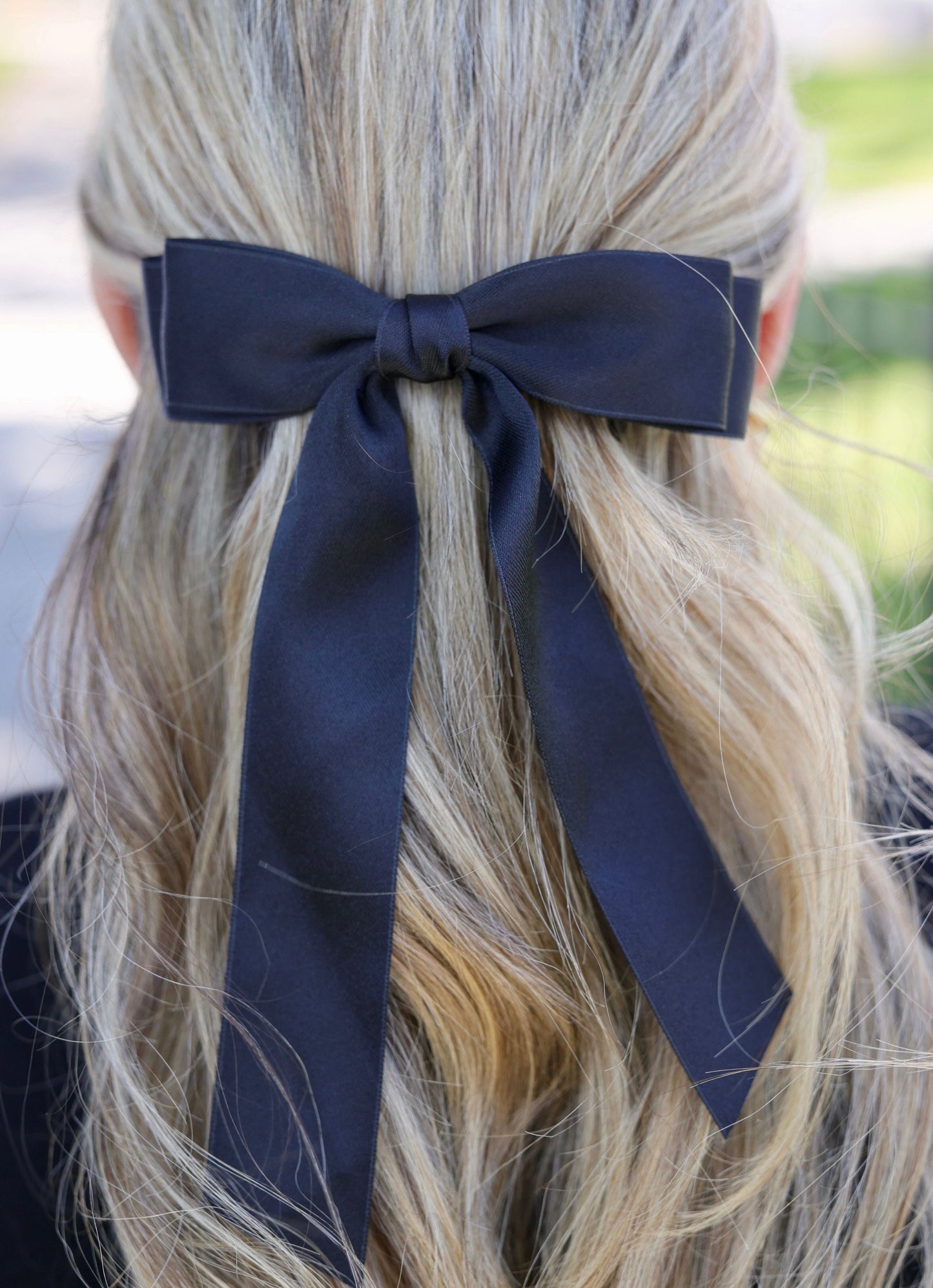 Gertrude Hair Bow BLACK - Caroline Hill