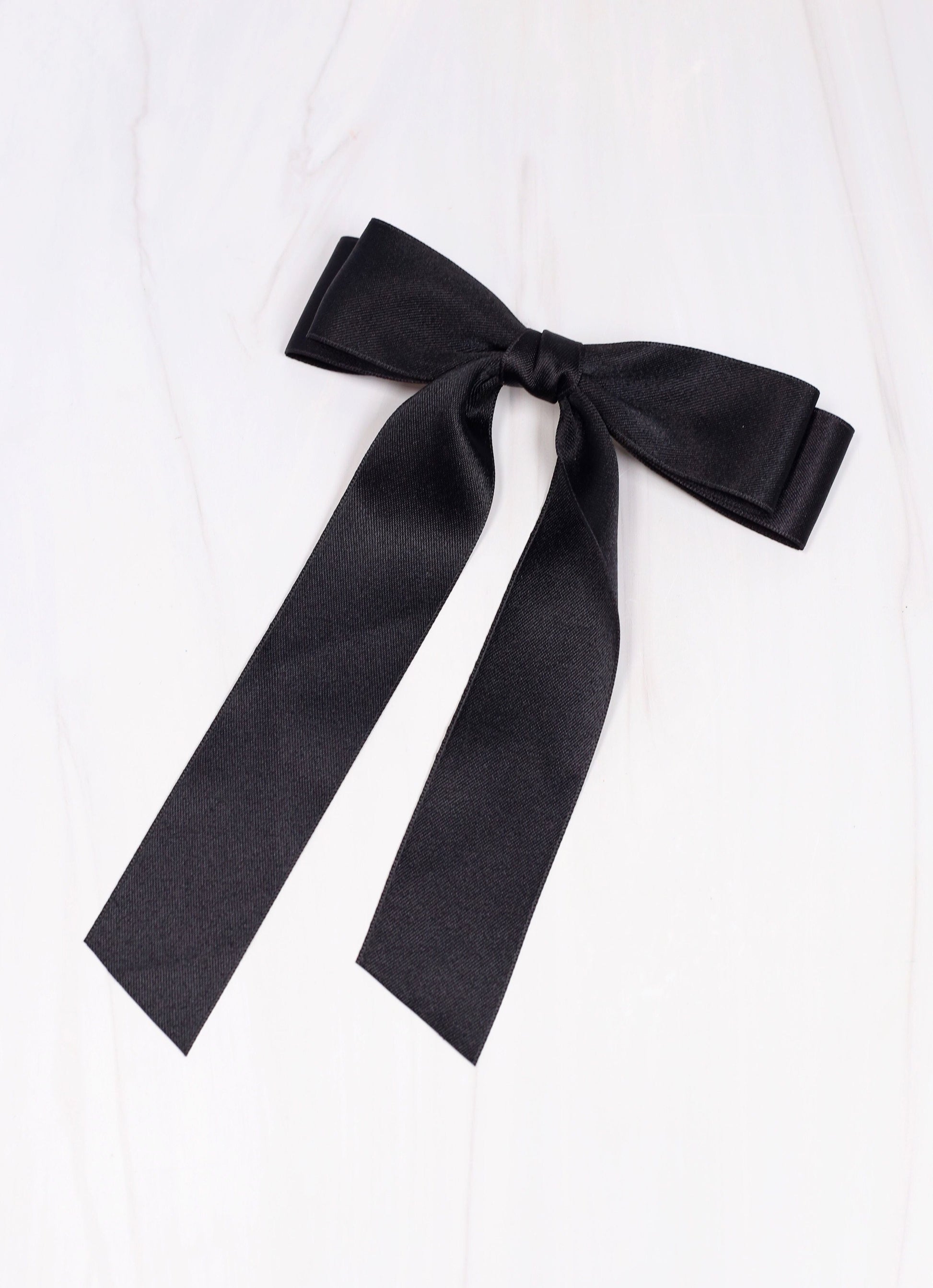 Gertrude Hair Bow BLACK - Caroline Hill