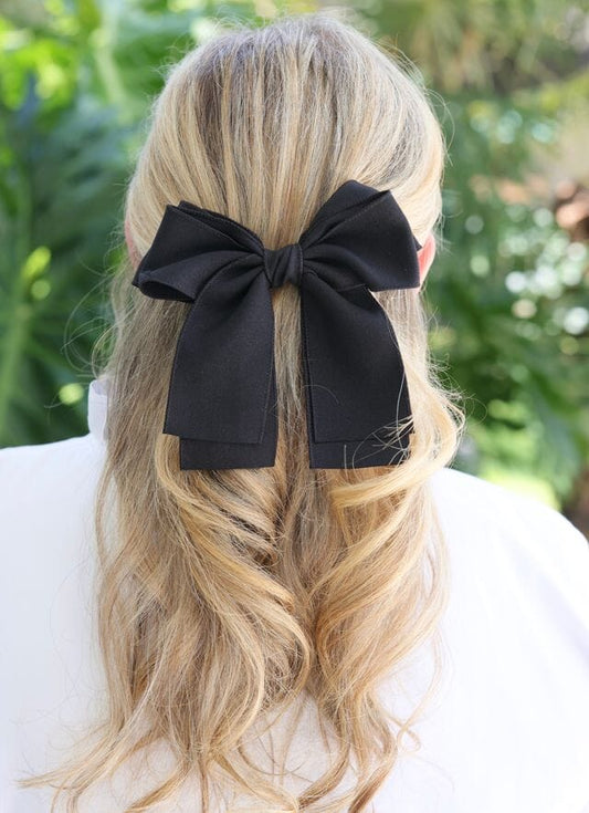 Gino Hair Bow BLACK - Caroline Hill