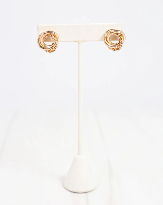 Martel Knot Earring Gold