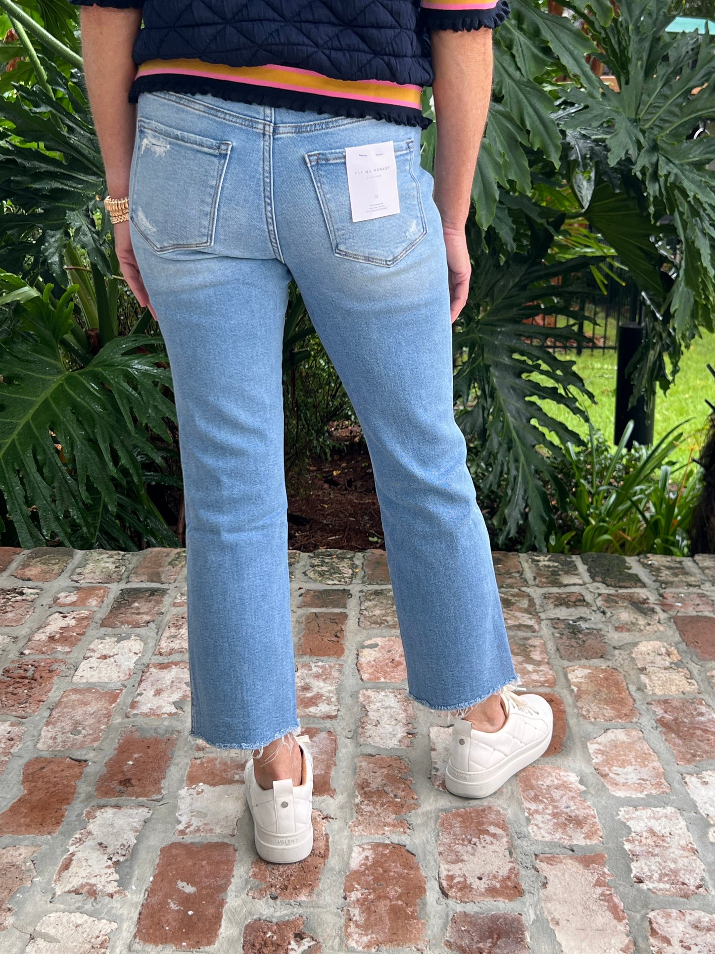 Gracie Straight Leg Crop Jeans - Caroline Hill