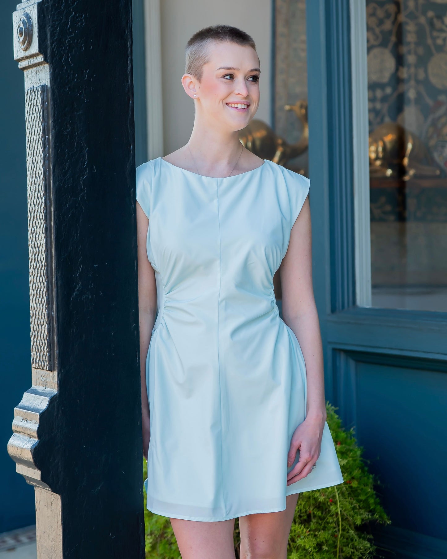 Amy Ruched Sides Dress