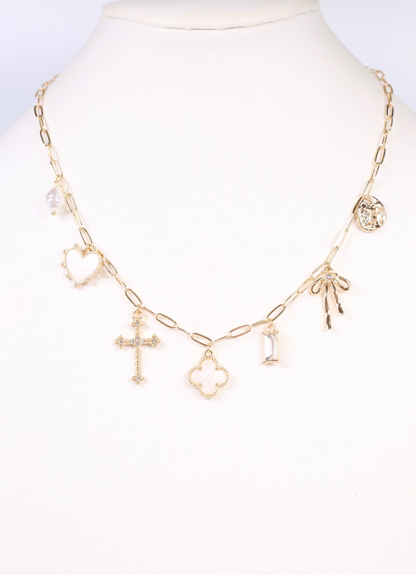 Ginifer Charm Necklace GOLD