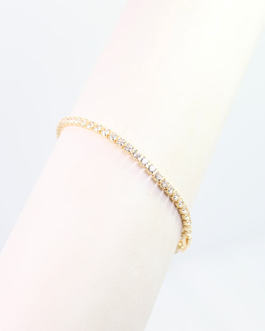 Searcy CZ Bracelet Gold