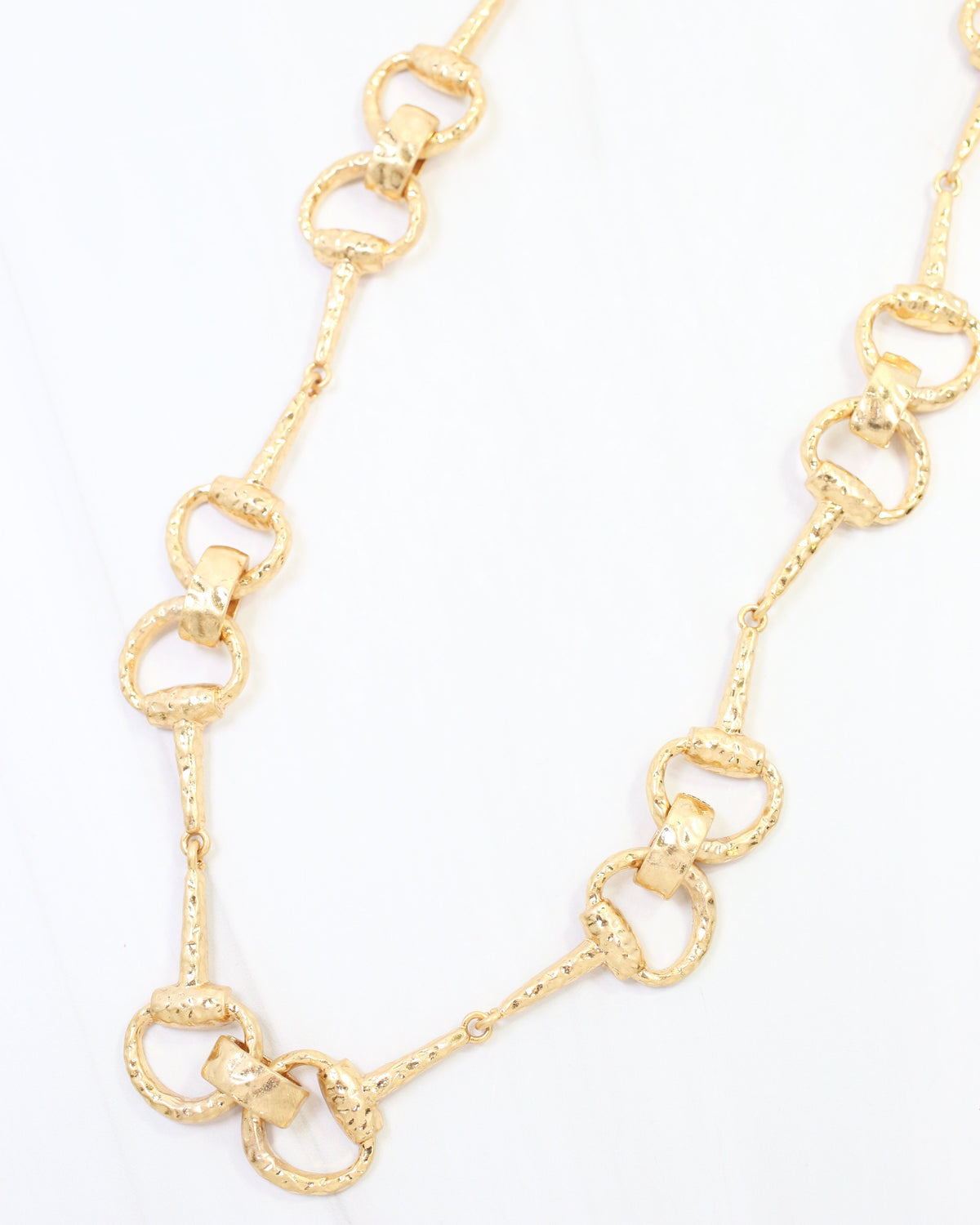 Baybrooks Horsebit Chain Necklace WRVG