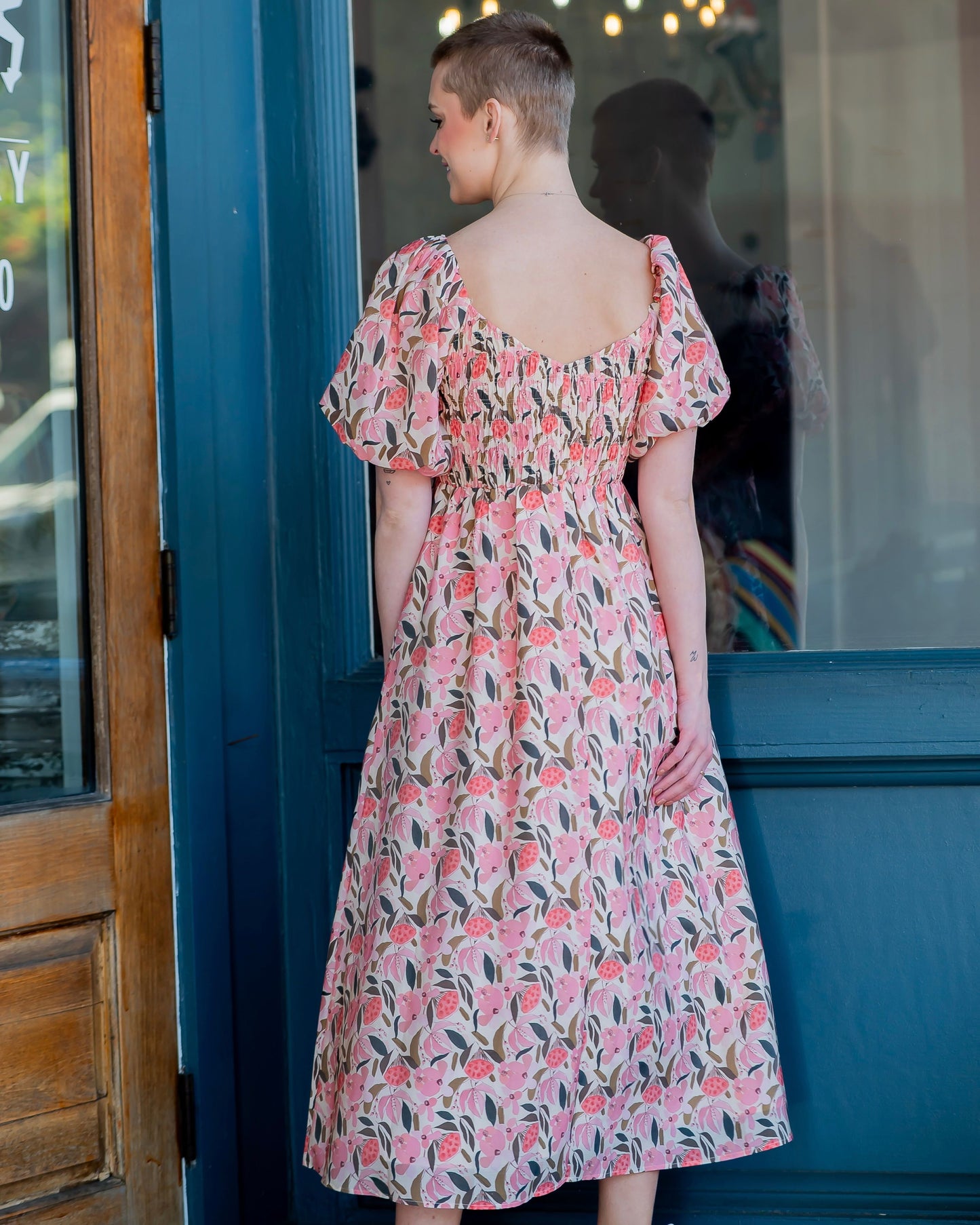Groton Peony Glow Maxi Dress