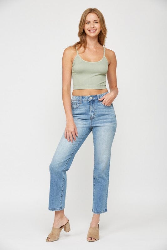 Had to be You Light Wash 90's High Rise Jeans - Caroline Hill