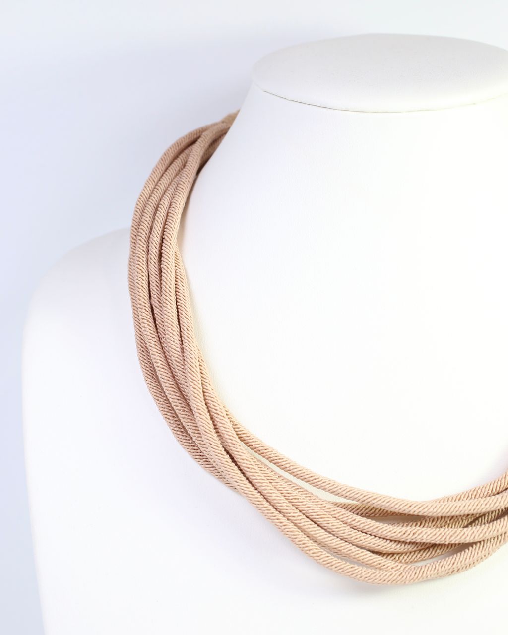 Cranley Layered Cord Necklace Tan