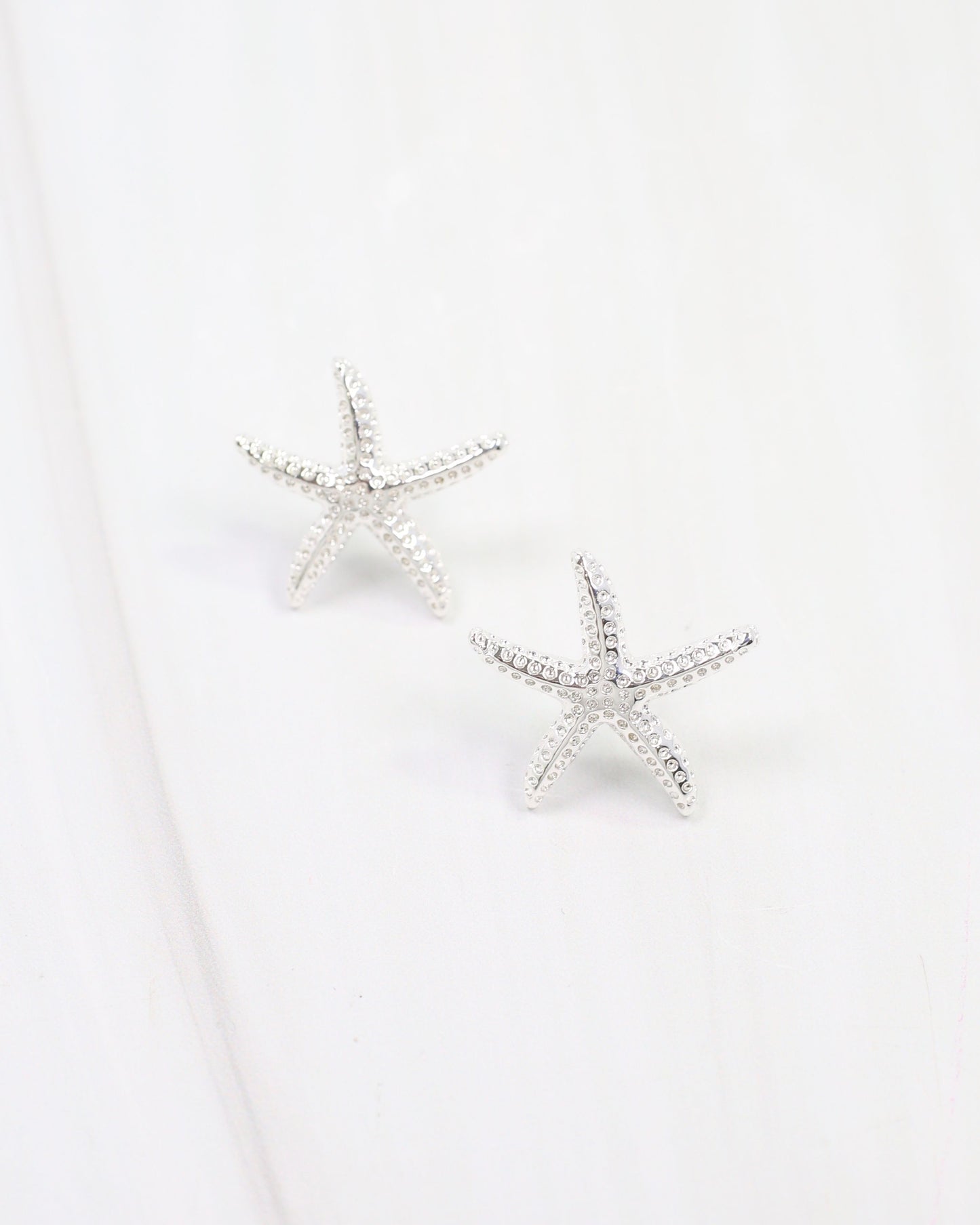 Elyria Starfish Post Earring Silver