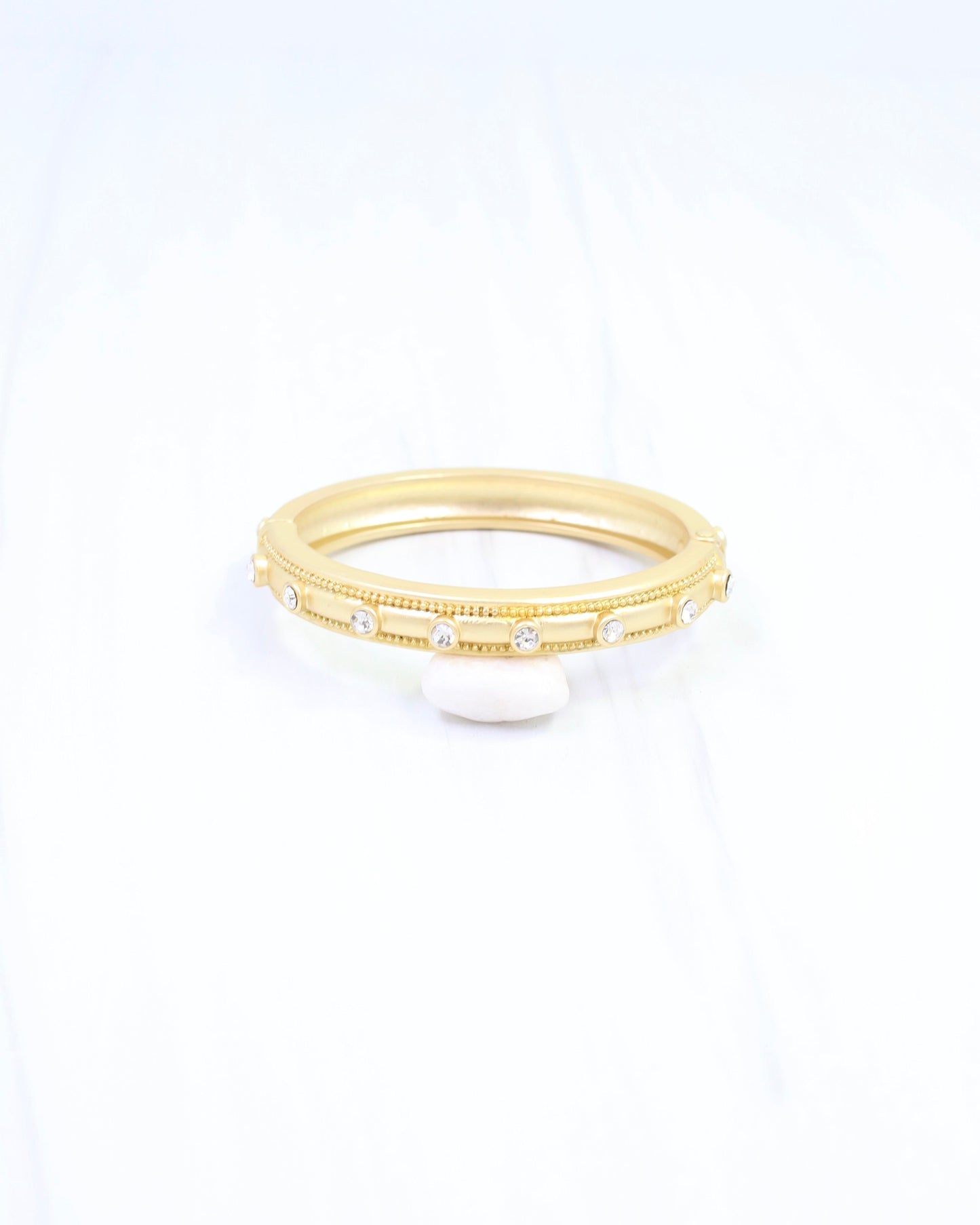 Monique Roman Numeral Bracelet WR Gold