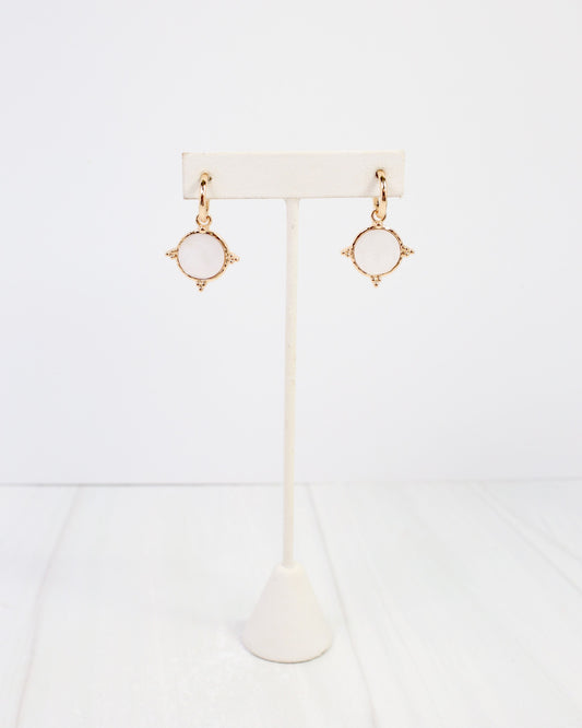 Carlin Dangle Earring Mother Of Pearl