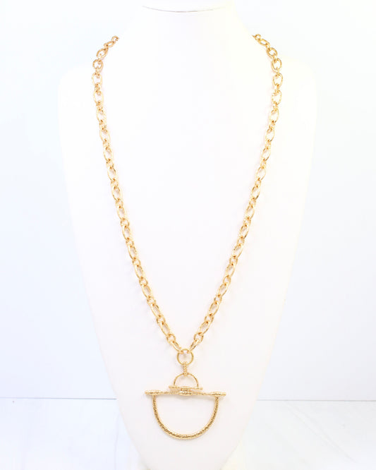 Harriet Horsebit Pendant Necklace WRVG
