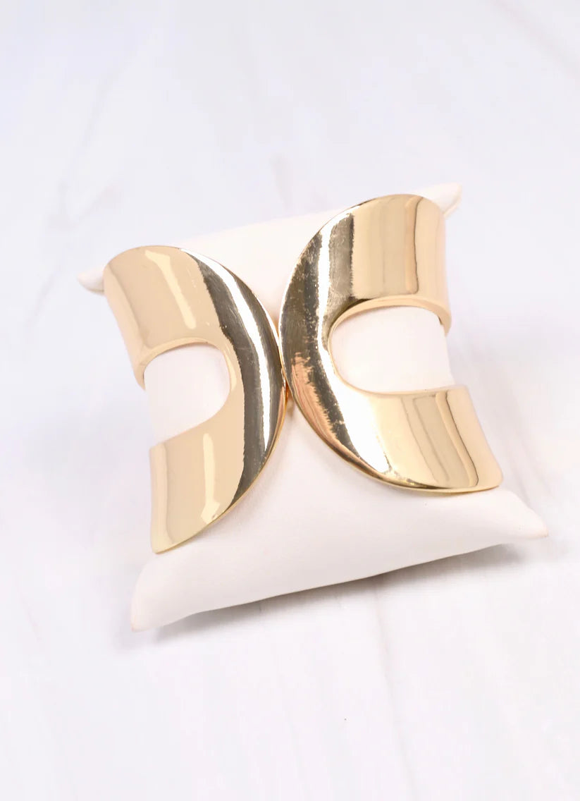 Weldon Cuff Bracelet SHINY GOLD