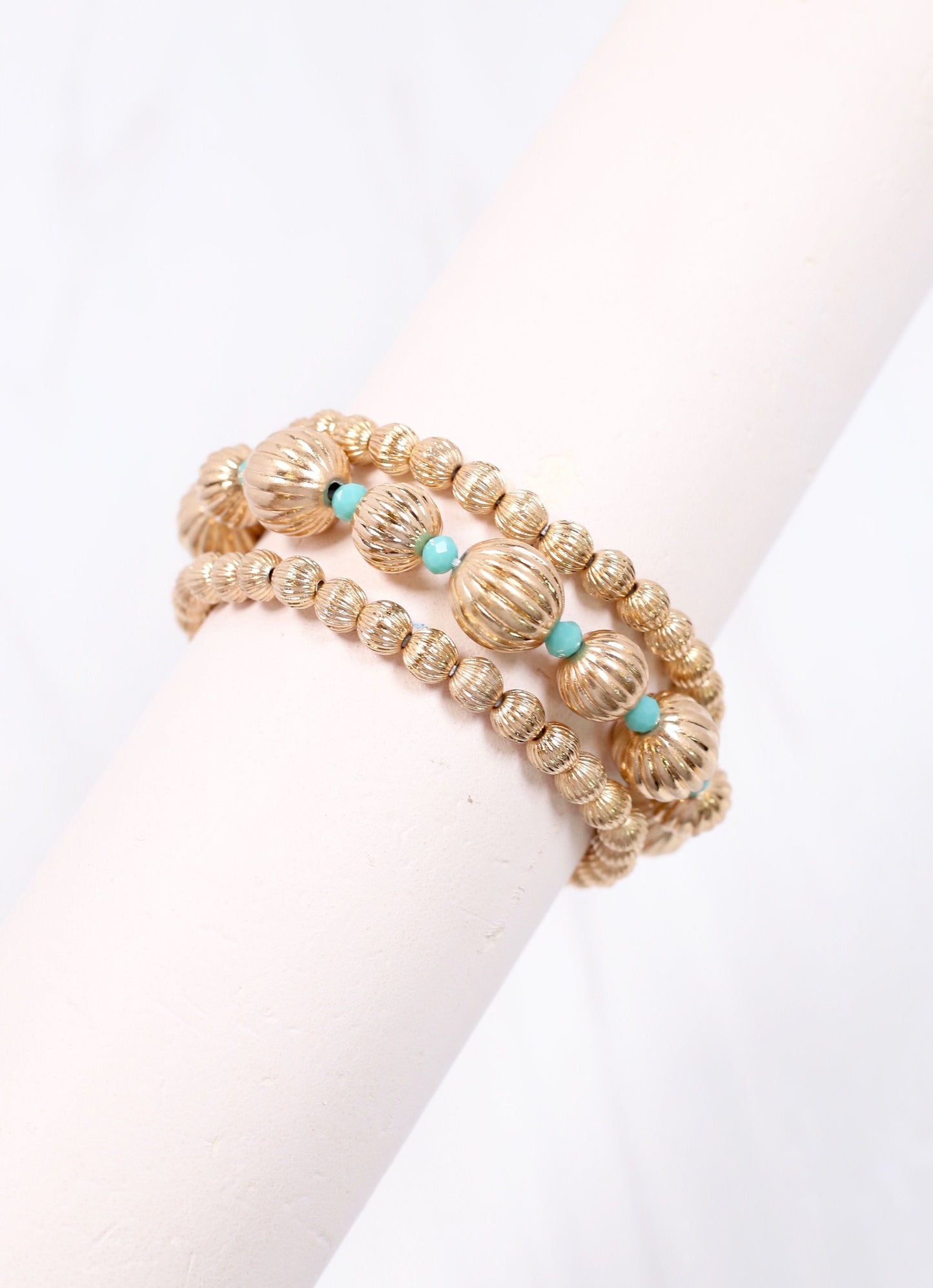 Julienne Bracelet Set TURQUOISE - Caroline Hill