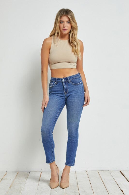 Just Me & You Mid-Rise Denim Jeans - Caroline Hill