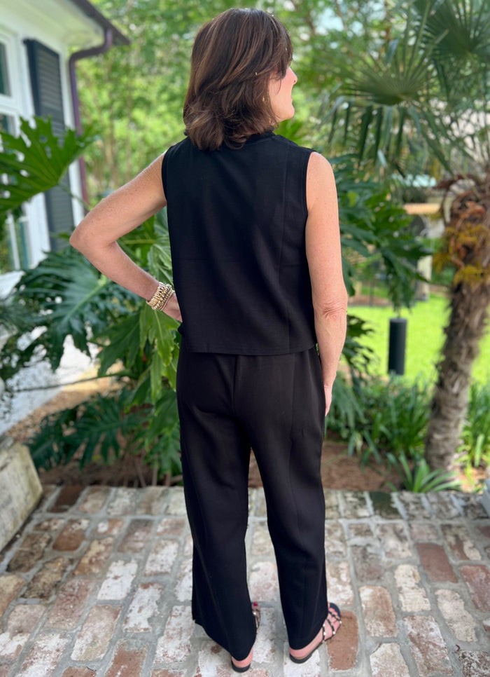 Just My Type Black Pants Set - Caroline Hill