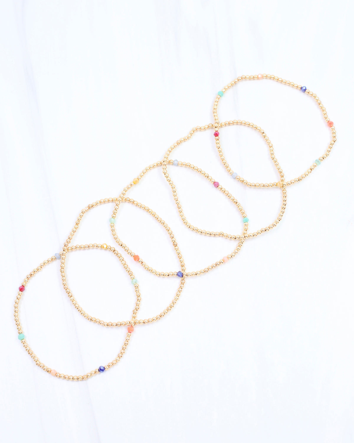 Malena Beaded Bracelet Set Multi
