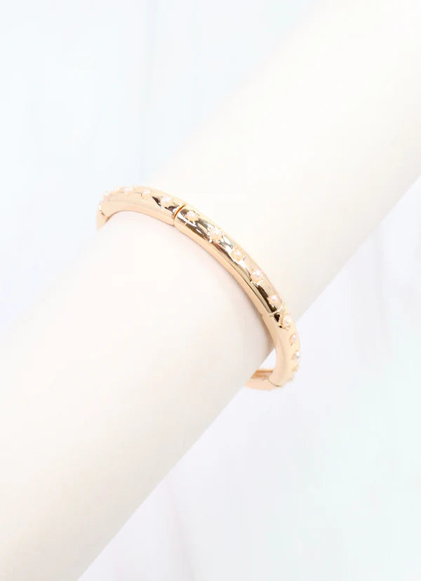 Darcell Pearl Bracelet Gold