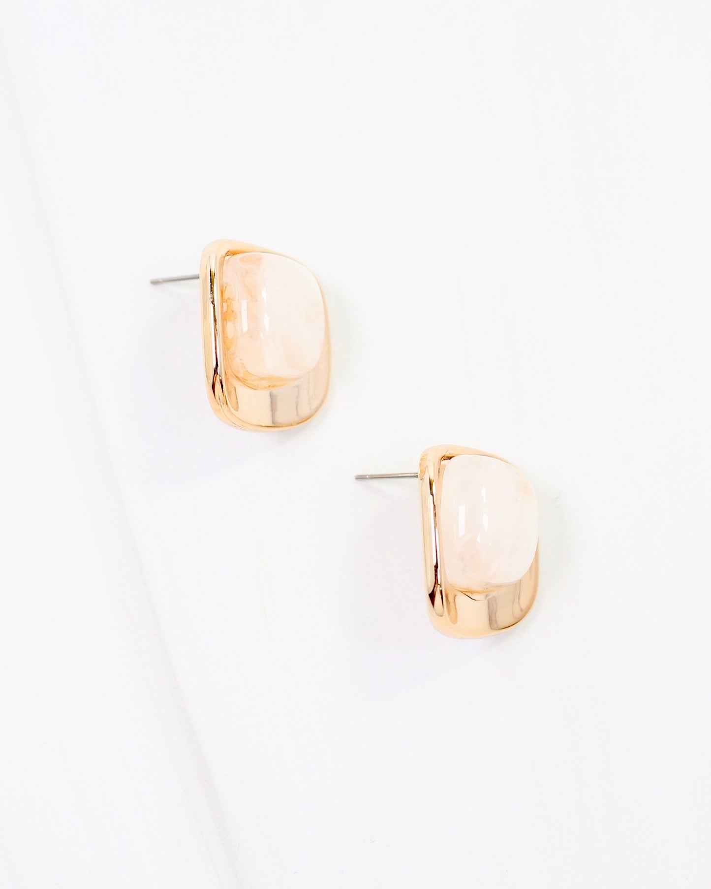 Waterbury Stud Earring Ivory