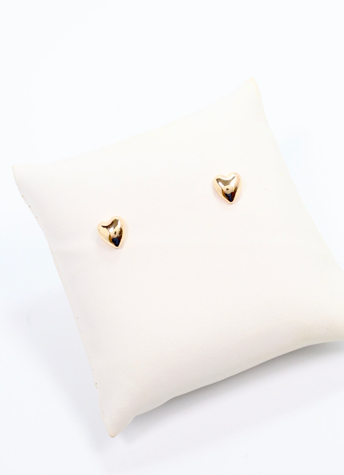 Omar Heart Stud Earring GOLD