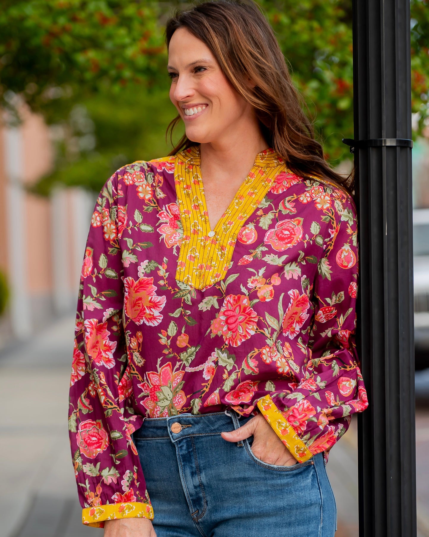 Keystone Floral Top