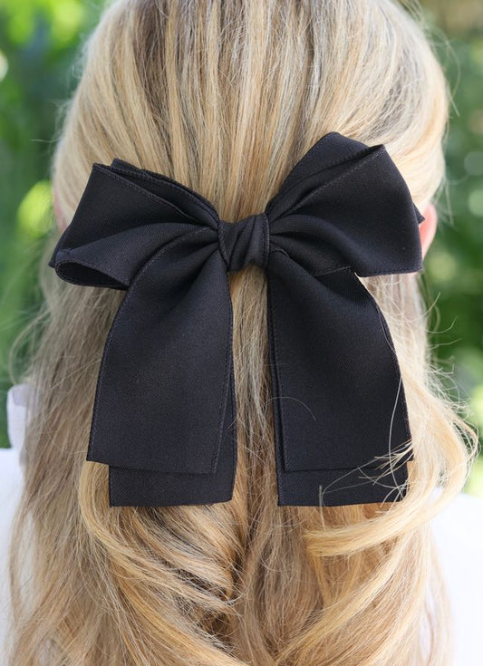 Gino Hair Bow BLACK