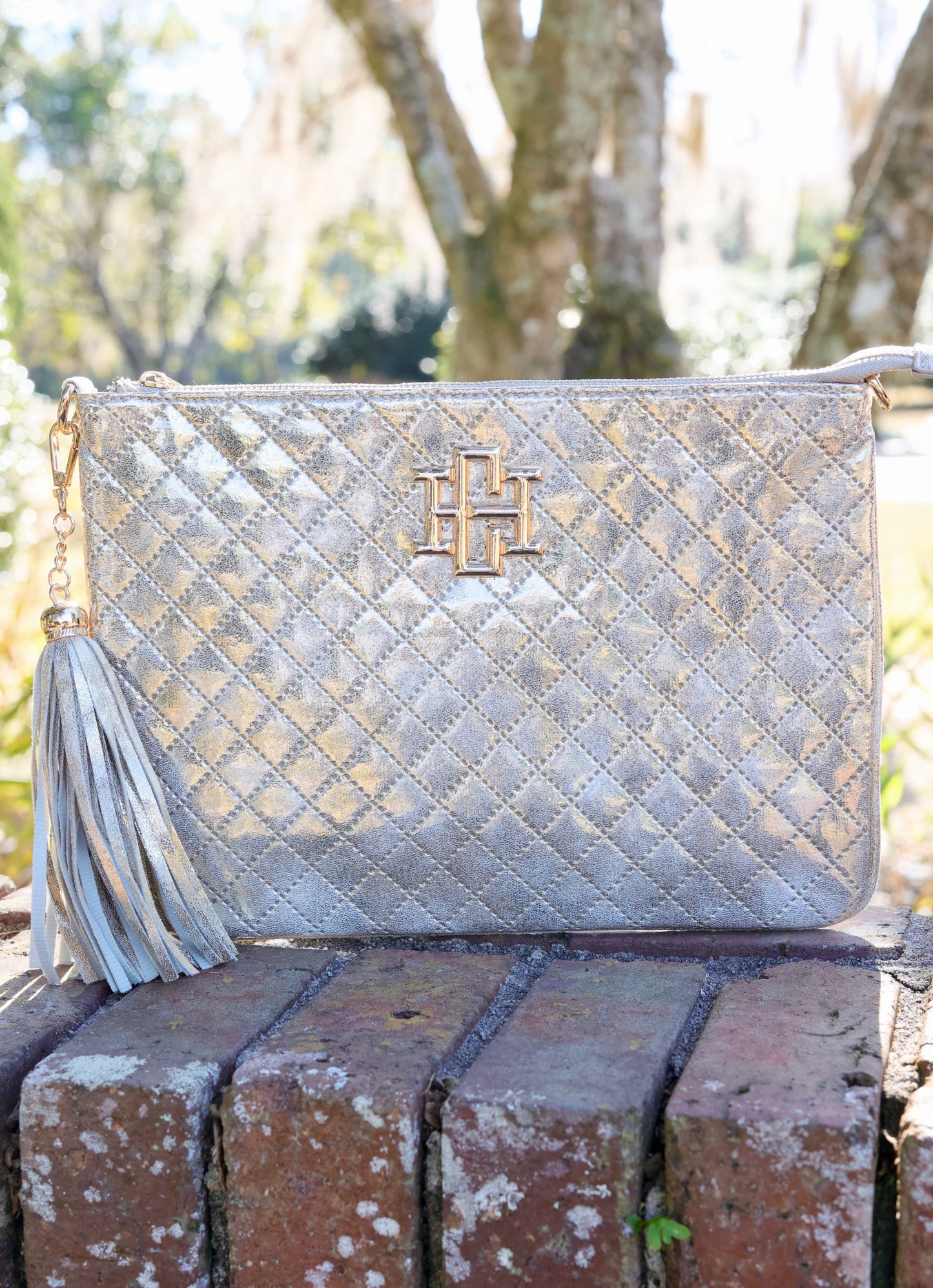 Madelyn Clutch/Crossbody CHAMPAGNE POP