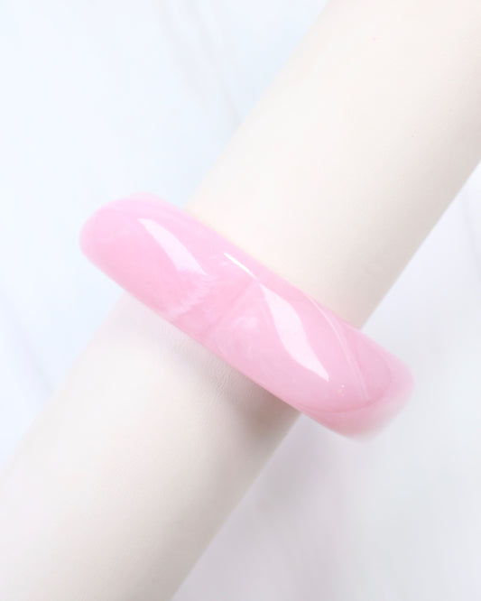 Chelsea Geometric Bangle Bracelet Pink