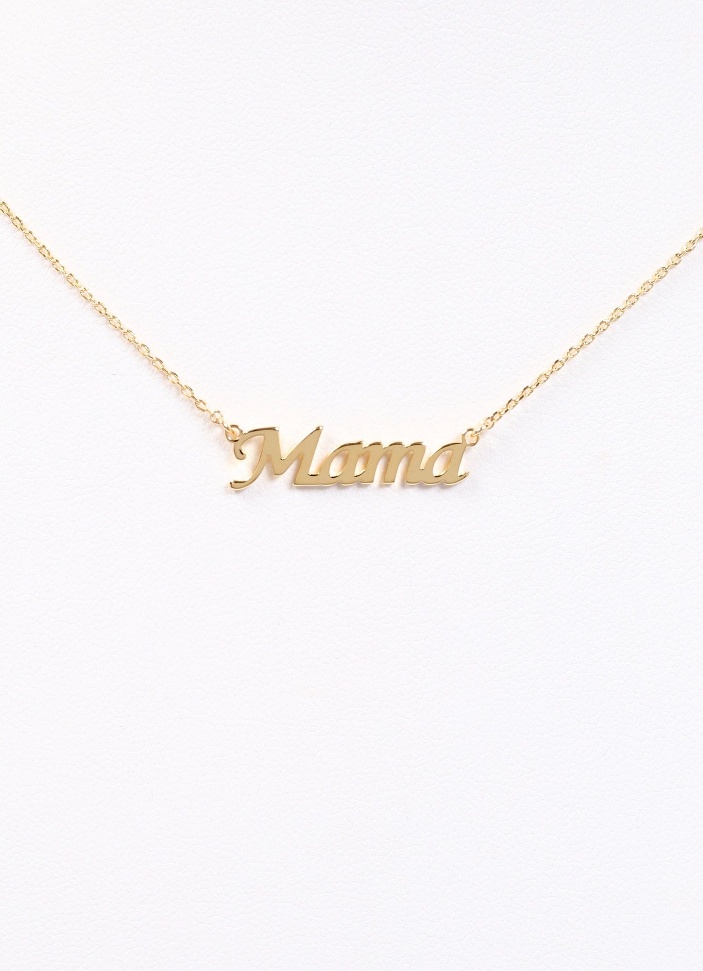 Mama Necklace GOLD - Caroline Hill