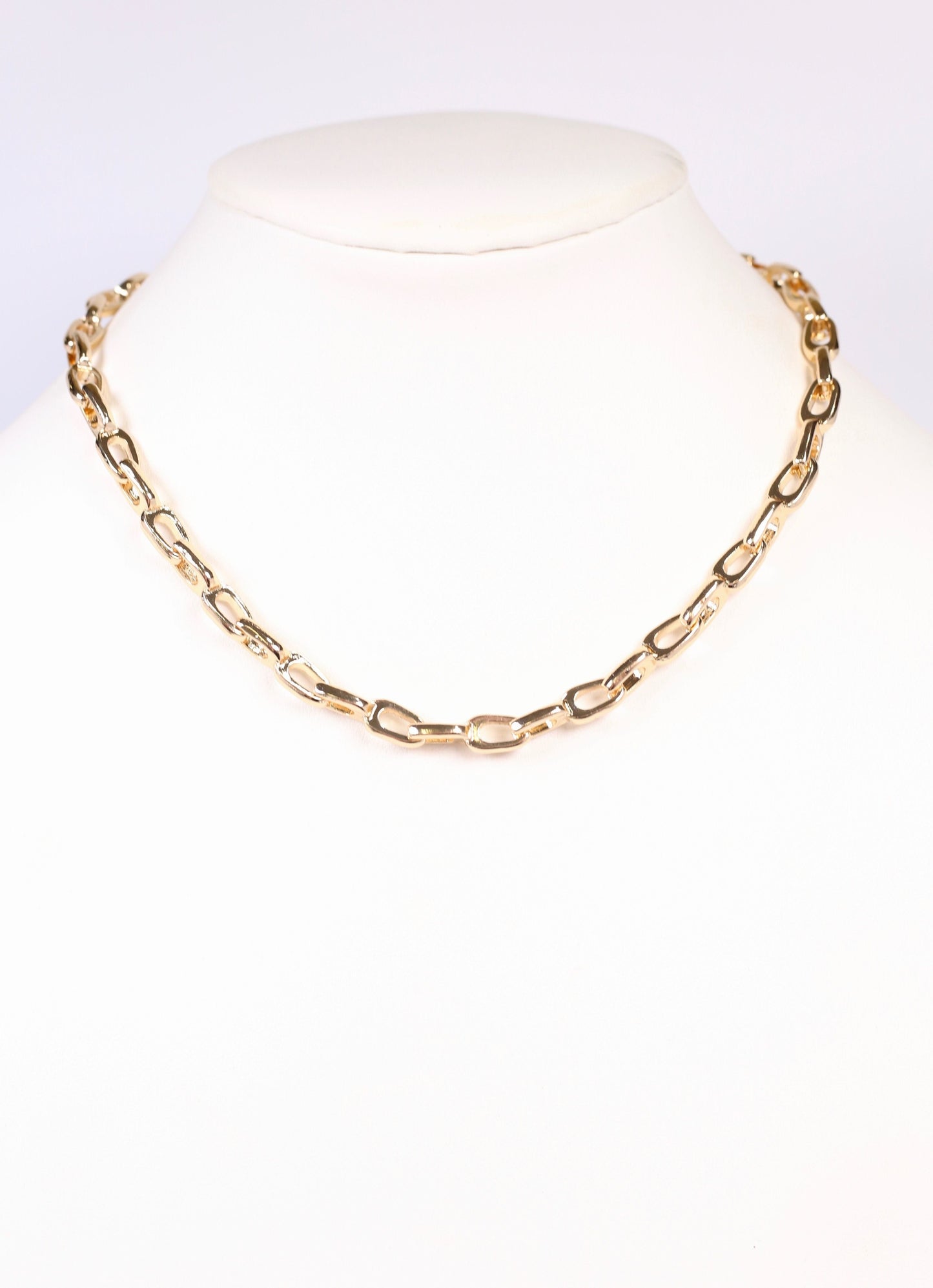 Milner Link Necklace GOLD - Caroline Hill