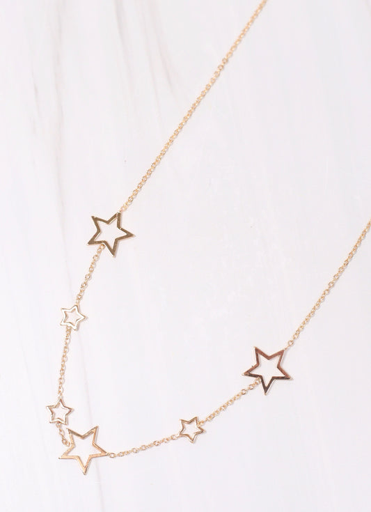 Minota Star Necklace GOLD - Caroline Hill