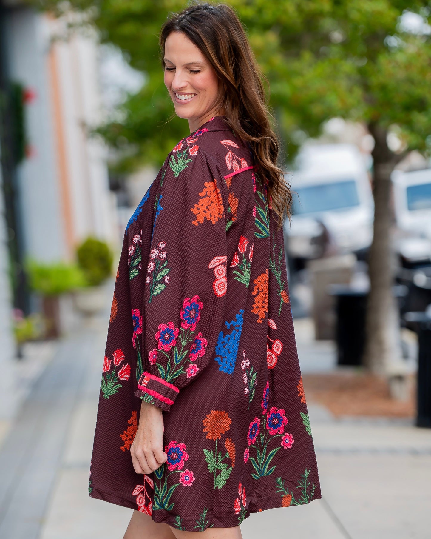 Lincoln Floral Print Dress