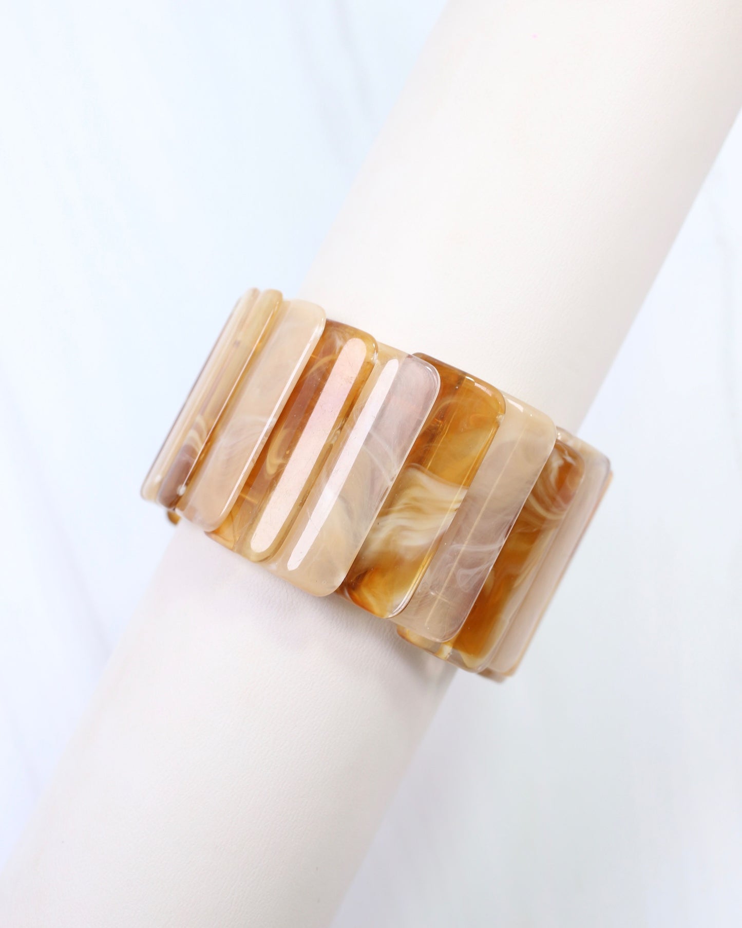 Canton Layered Stretch Bracelet Tortoise