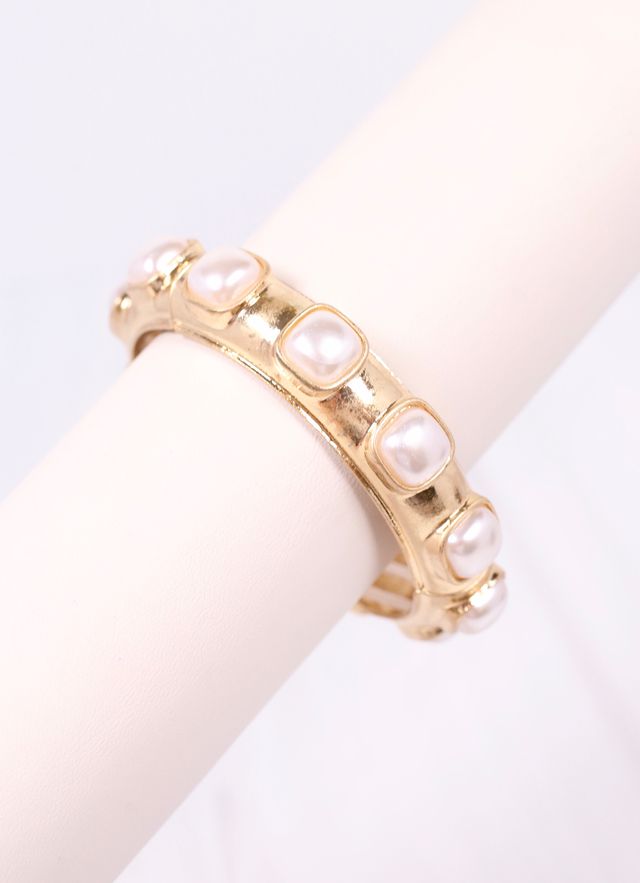Mirren Bracelet with Pearls Gold