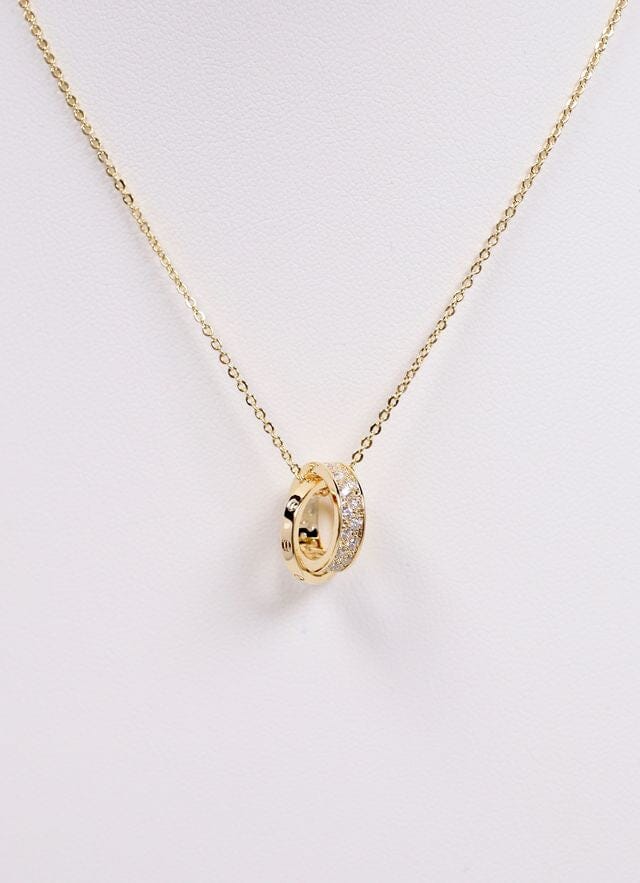 Nella Necklace with Charms GOLD - Caroline Hill