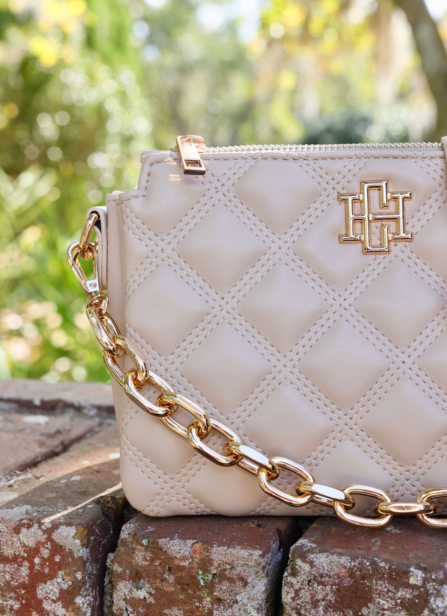 Jace Crossbody NUDE QUILTED DQ