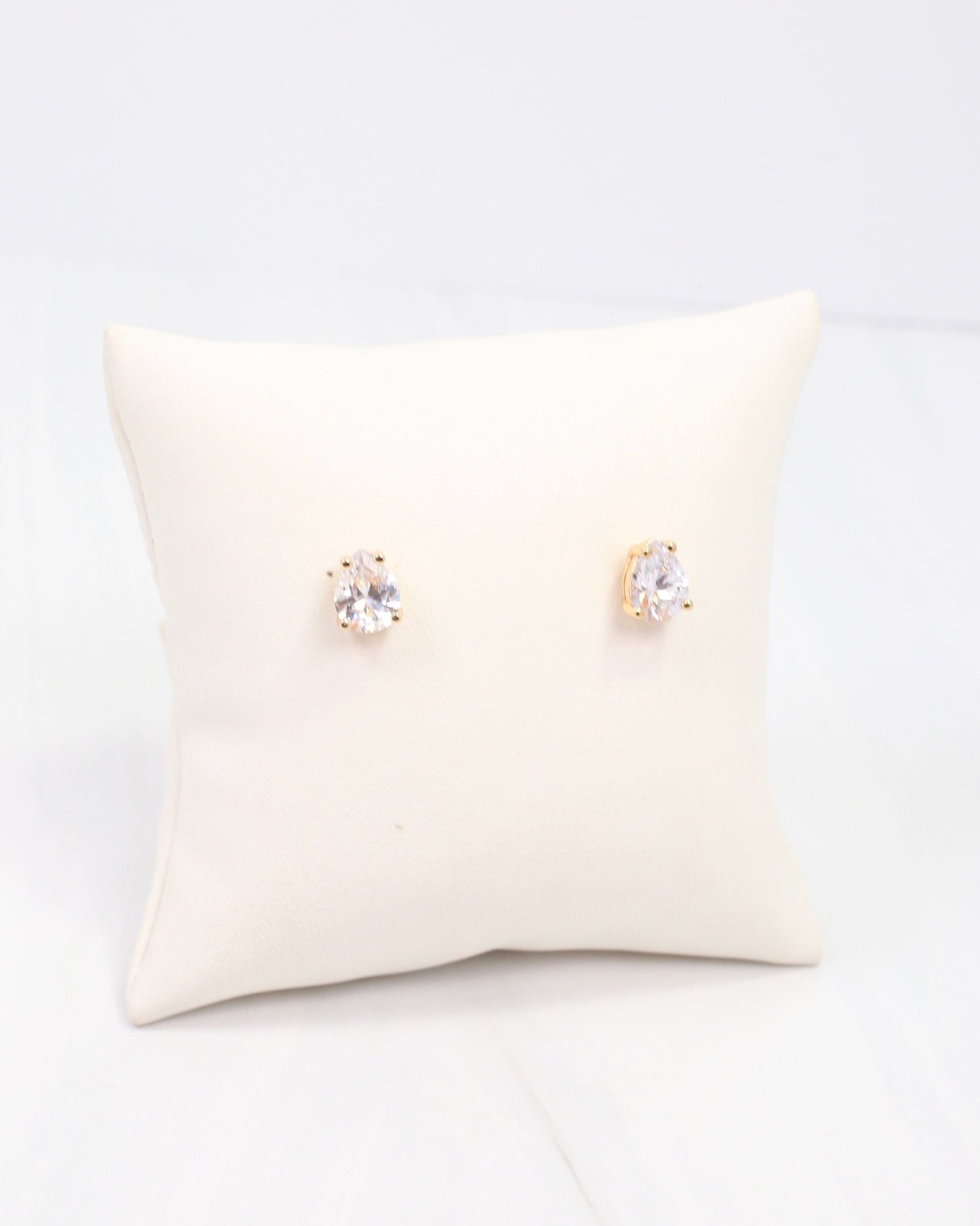 Alexander CZ Post Earring WR Gold