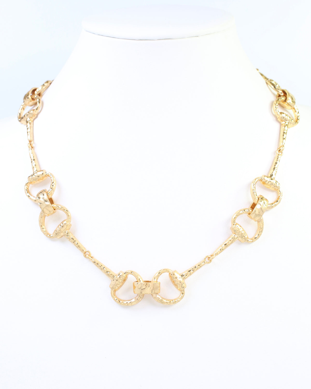 Baybrooks Horsebit Chain Necklace WRVG