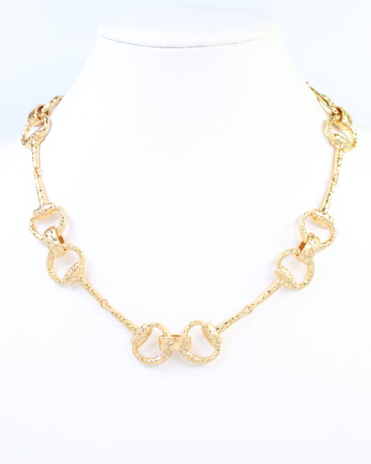 Baybrooks Horsebit Chain Necklace WRVG
