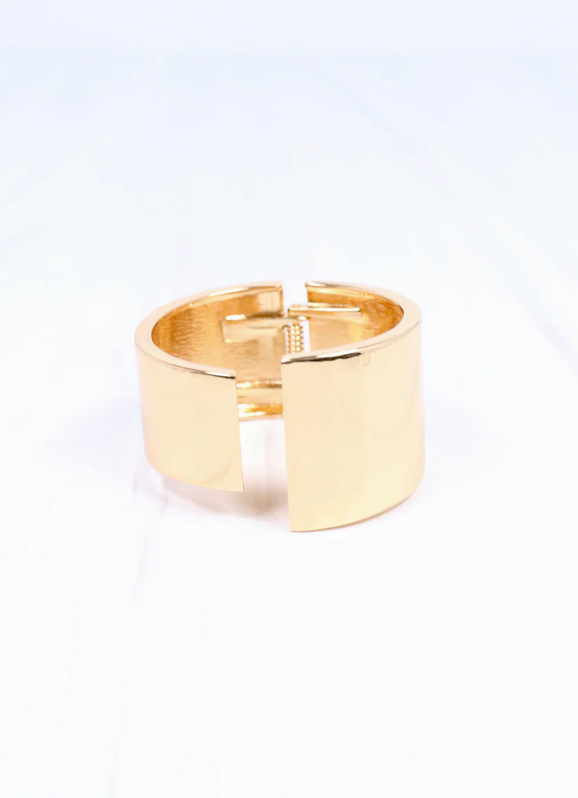 Tomlinson Cuff Bracelet SHINY GOLD