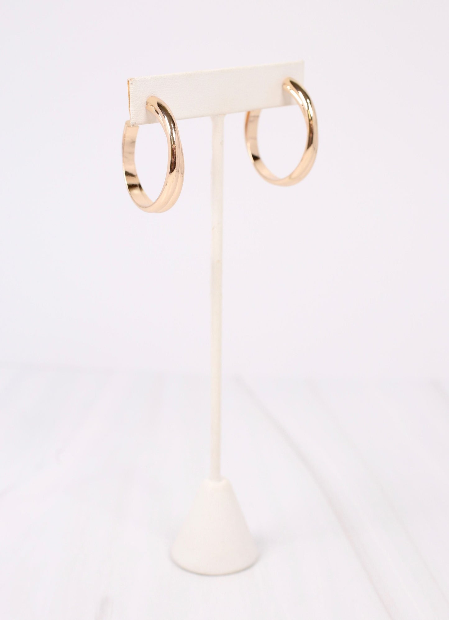 Pablo Hoop Earring SHINY GOLD - Caroline Hill