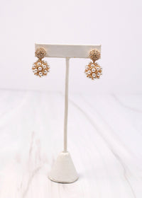 Payton Pearl and CZ Drop Earring PEARL - Caroline Hill