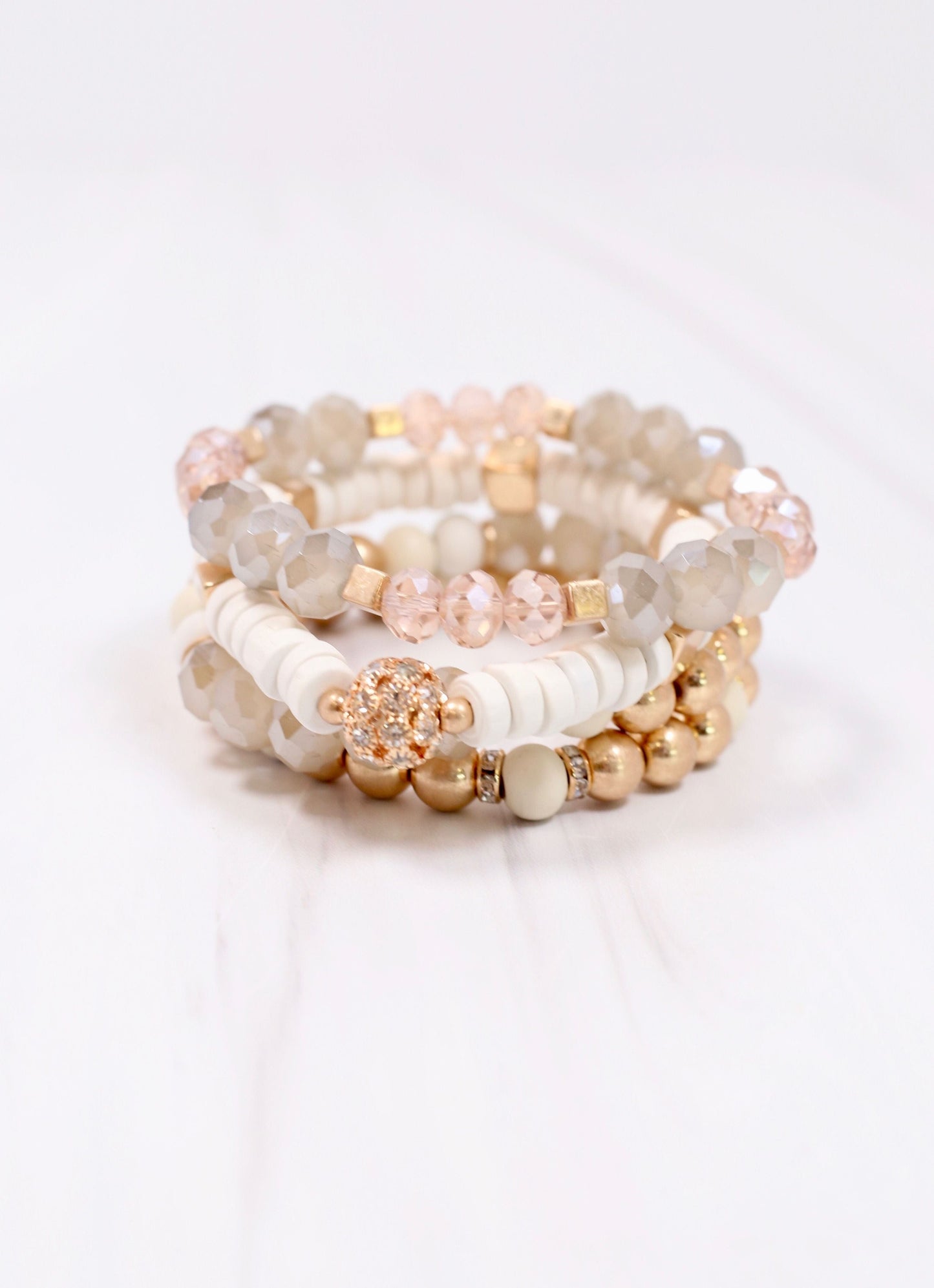 Philippe Bracelet Set IVORY - Caroline Hill