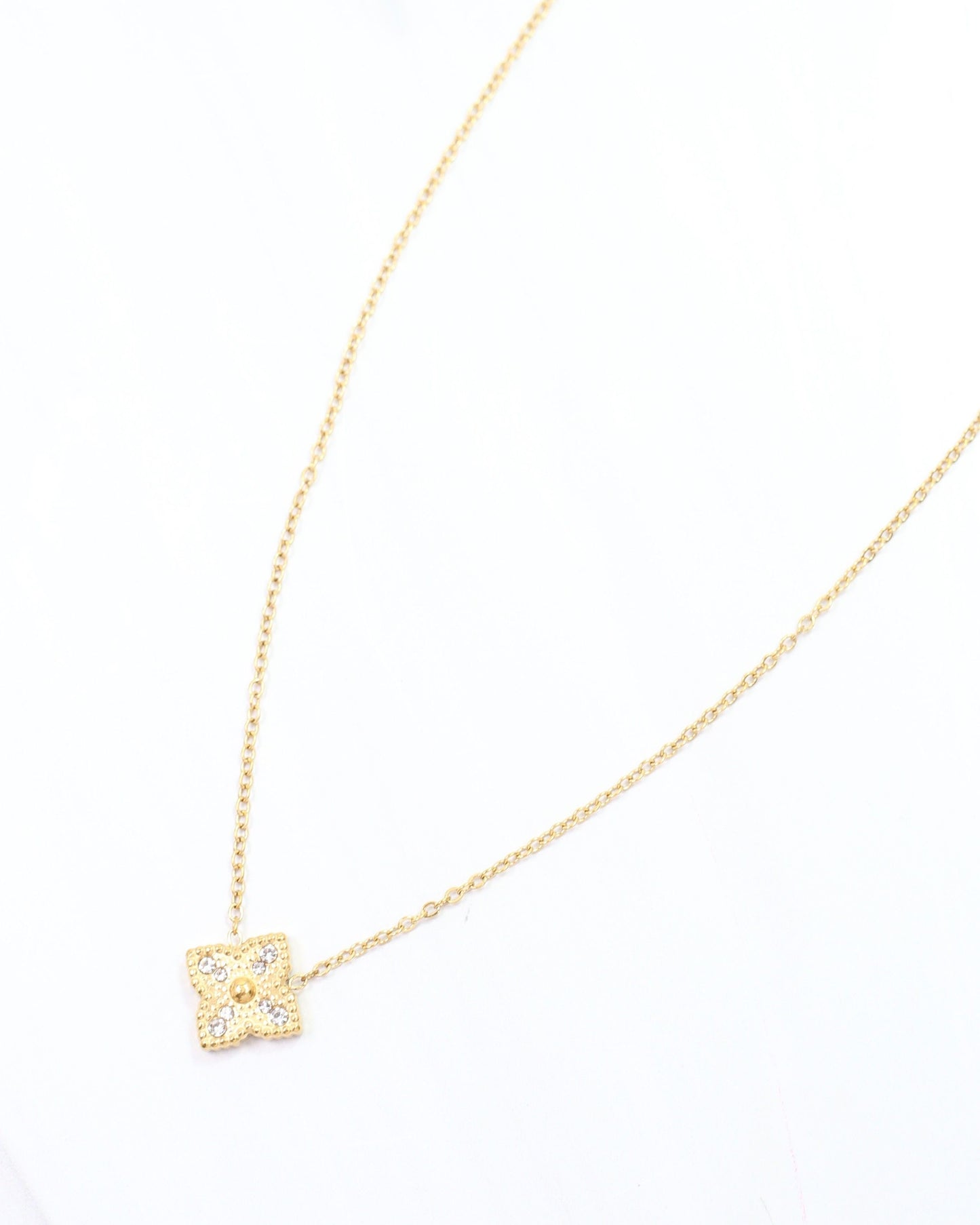 Callington Clover Necklace Gold