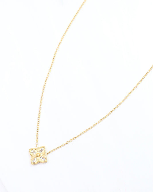 Callington Clover Necklace Gold