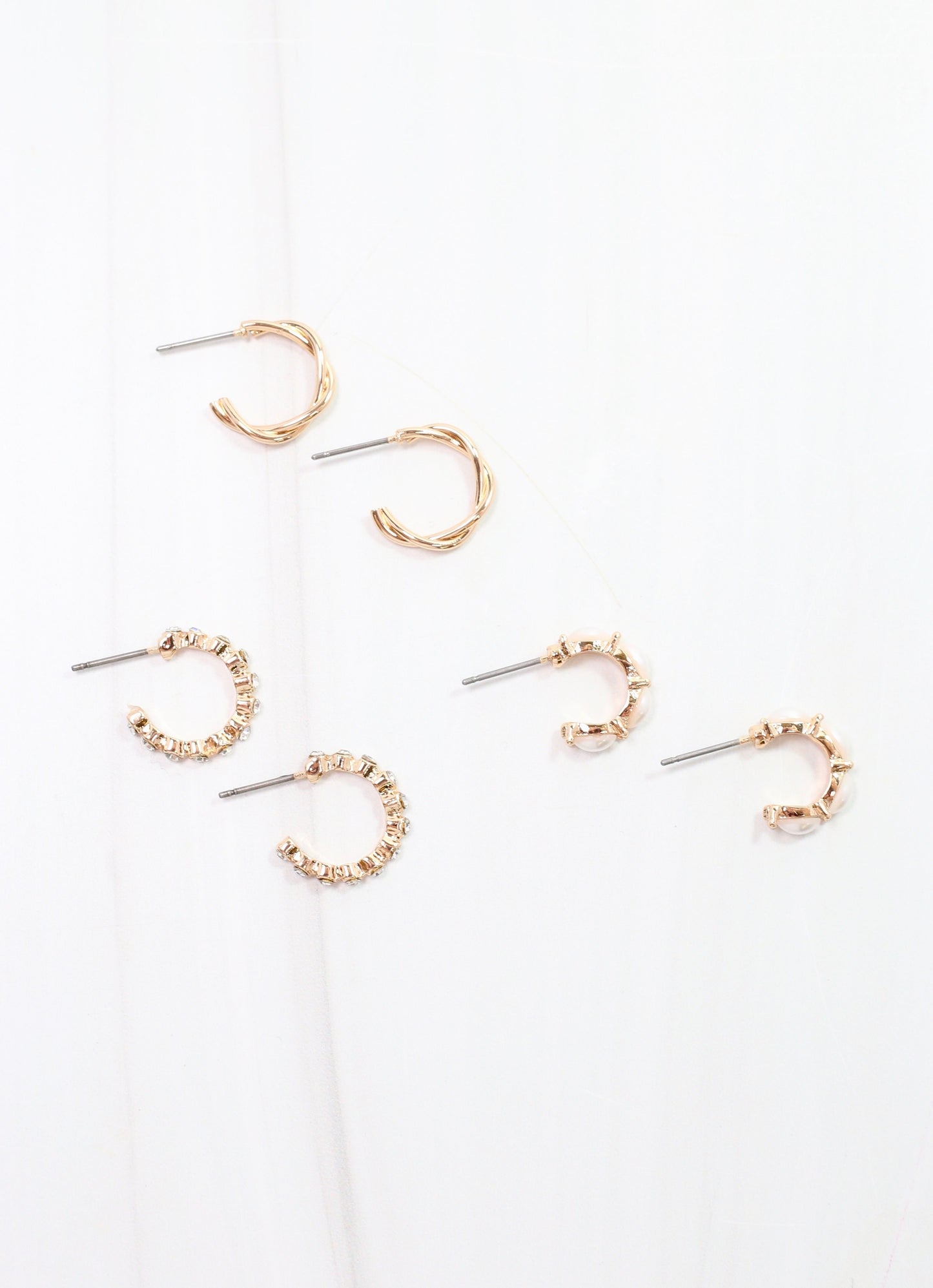 Portman Earring Set Gold