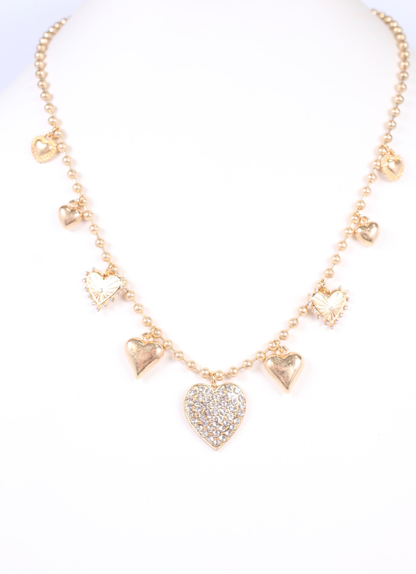 Torina Charm Necklace GOLD